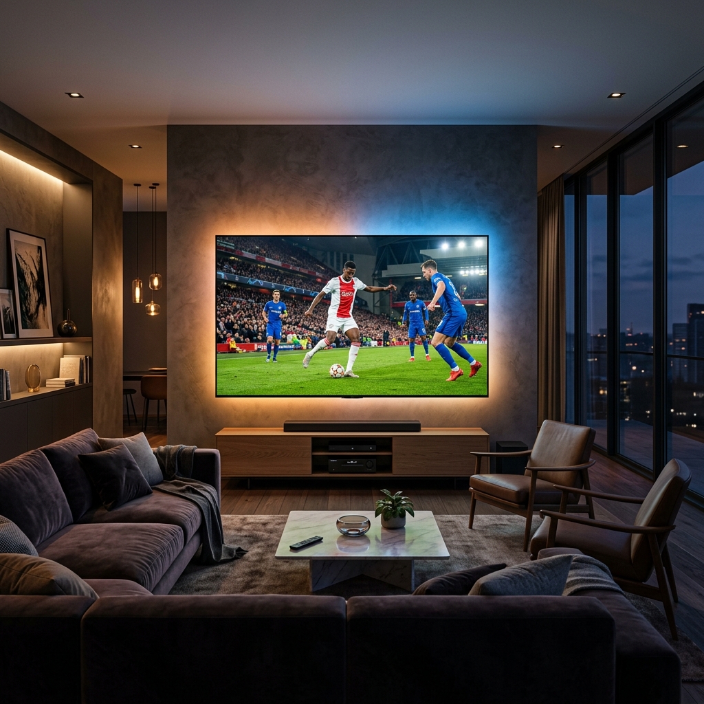 Partita di Calcio Live in 4K su IPTV Italia con qualità visiva senza precedenti